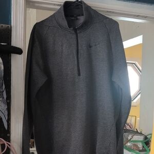 Nike Charcoal Quarter-Zip Pullover